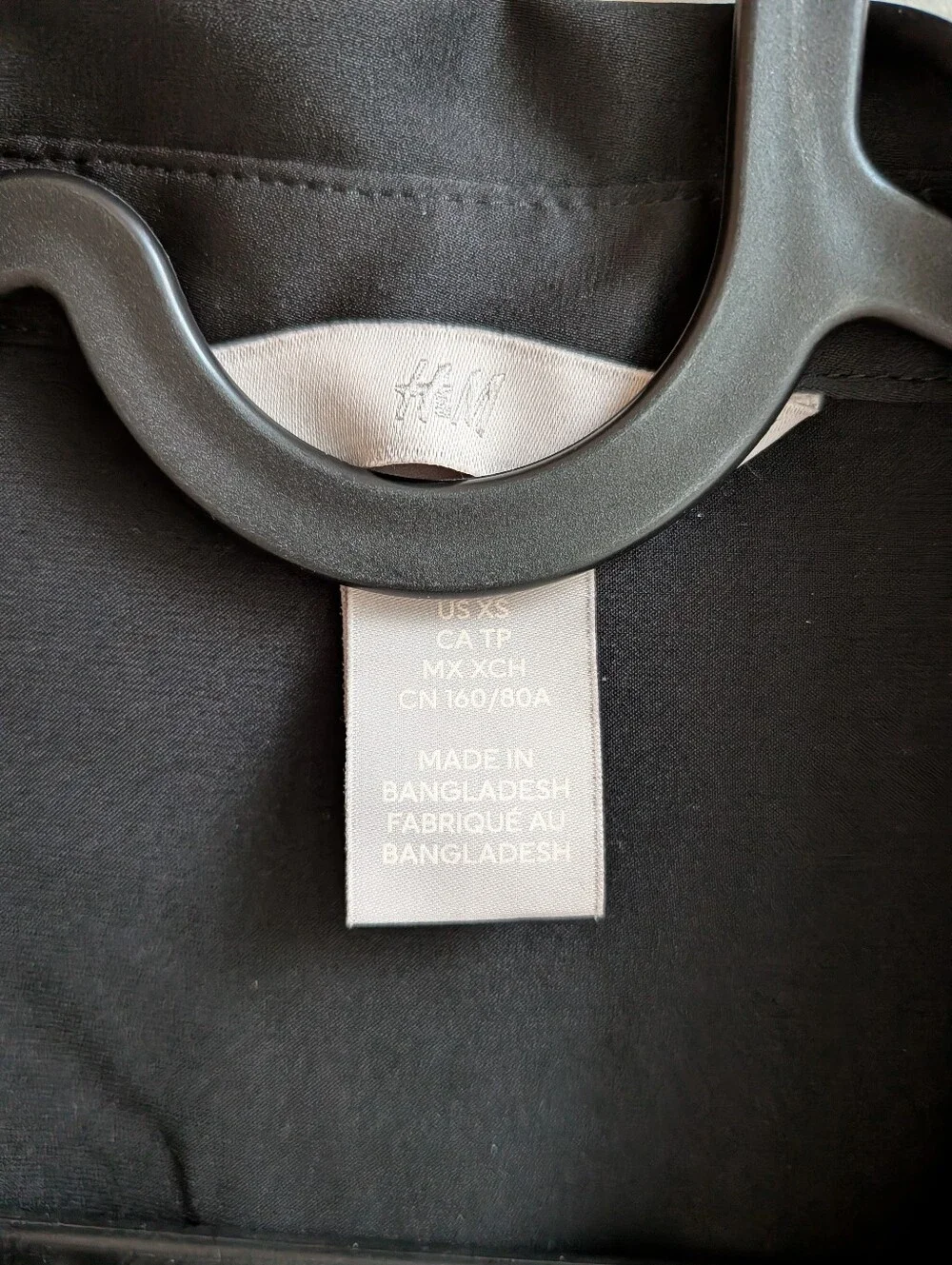 Satin Button Up Shirt 17 Inch Ptp - Picture 2 of 5